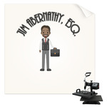 Lawyer / Attorney Avatar Sublimation Transfer - Pocket (Personalized)