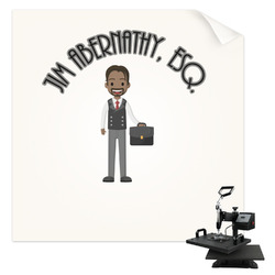 Lawyer / Attorney Avatar Sublimation Transfer - Baby / Toddler (Personalized)