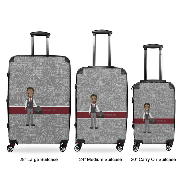 Lawyer / Attorney Avatar Suitcase Set 1 - APPROVAL