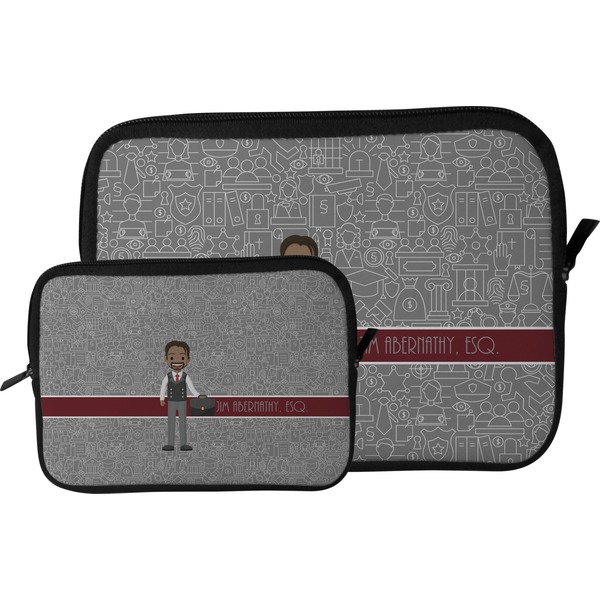 Lawyer / Attorney Avatar Tablet Sleeve (Size Comparison)