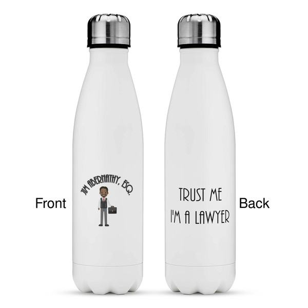 Lawyer / Attorney Avatar Tapered Water Bottle - Apvl