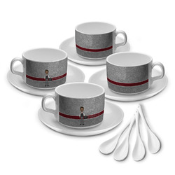 Lawyer / Attorney Avatar Tea Cup - Set of 4 (Personalized)