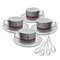 Lawyer / Attorney Avatar Tea Cup - Set of 4
