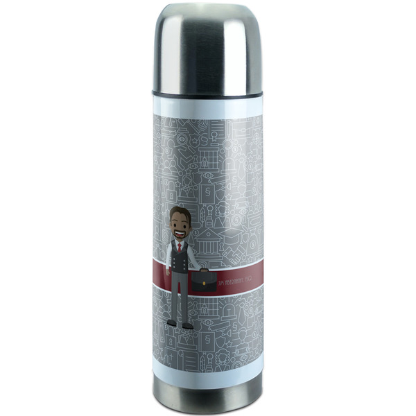Custom Lawyer / Attorney Avatar Stainless Steel Thermos (Personalized)