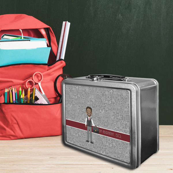 Lawyer / Attorney Avatar Tin Lunchbox - LIFESTYLE