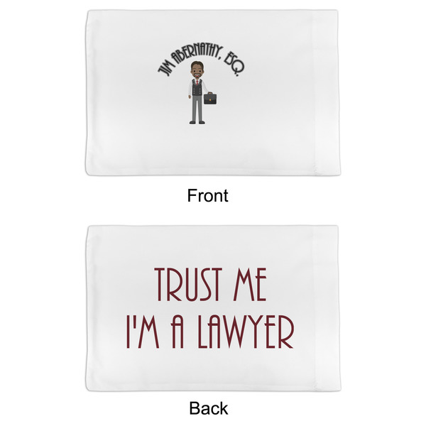 Lawyer / Attorney Avatar Toddler Pillow Case - APPROVAL (partial print)