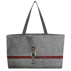 Lawyer / Attorney Avatar Beach Totes Bag - w/ Black Handles (Personalized)