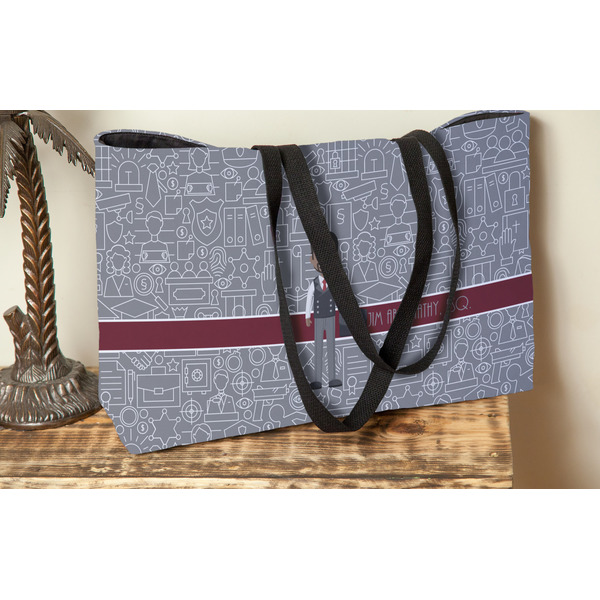 Lawyer / Attorney Avatar Tote w/Black Handles - Lifestyle View