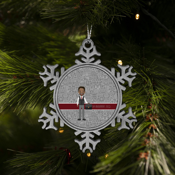 Lawyer / Attorney Avatar Vintage Snowflake - (LIFESTYLE)