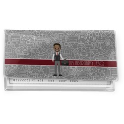 Lawyer / Attorney Avatar Vinyl Checkbook Cover (Personalized)