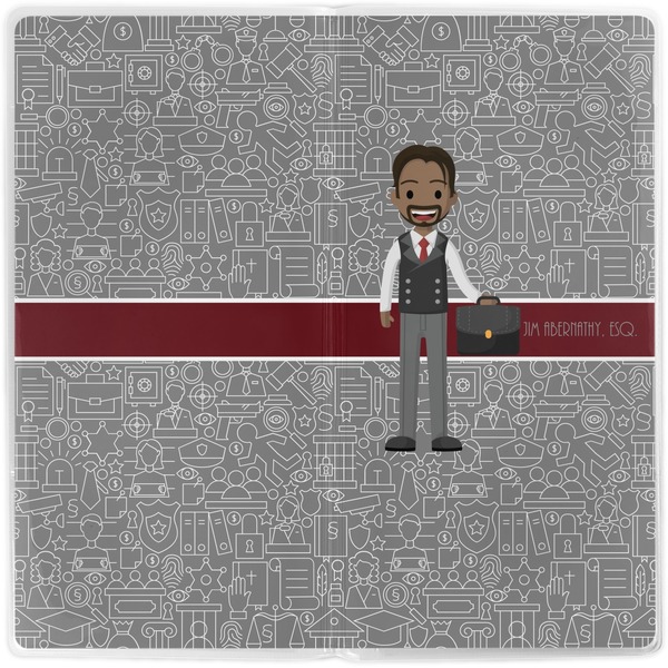 Lawyer / Attorney Avatar Vinyl Document Wallet - Apvl
