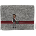 Lawyer / Attorney Avatar Kitchen Towel - Waffle Weave (Personalized)