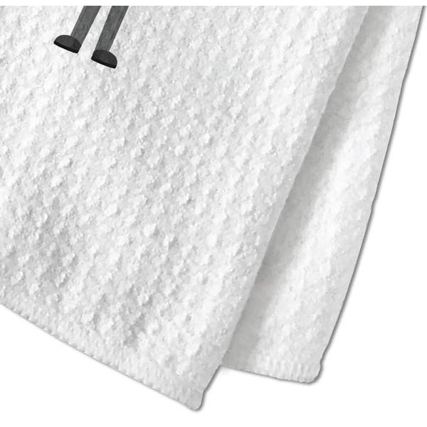 Lawyer / Attorney Avatar Waffle Weave Towel - Closeup of Material Image