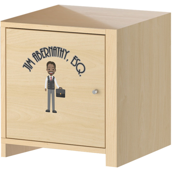 Lawyer / Attorney Avatar Wall Graphic on Wooden Cabinet