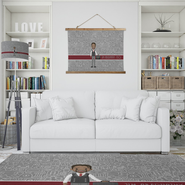 Lawyer / Attorney Avatar Wall Hanging Tapestry - IN CONTEXT