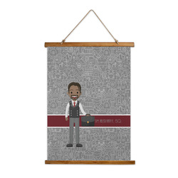 Lawyer / Attorney Avatar Wall Hanging Tapestry - Tall (Personalized)