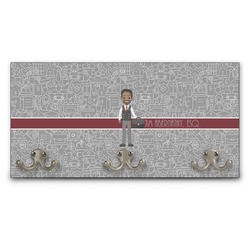 Lawyer / Attorney Avatar Wall Mounted Coat Rack (Personalized)