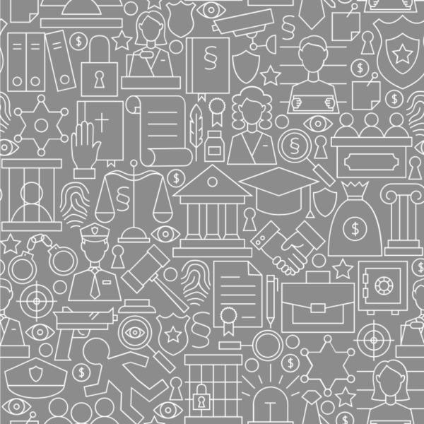 Custom Lawyer / Attorney Avatar Wallpaper & Surface Covering (Water Activated 24"x 24" Sample)