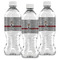 Lawyer / Attorney Avatar Water Bottle Labels - Front View