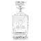 Lawyer / Attorney Avatar Whiskey Decanter - 26oz Square - FRONT