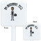 Lawyer / Attorney Avatar White Plastic Stir Stick - Double Sided - Approval