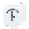 Lawyer / Attorney Avatar White Plastic Stir Stick - Single Sided - Square - Approval
