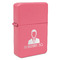 Lawyer / Attorney Avatar Windproof Lighters - Pink - Front/Main