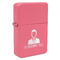 Lawyer / Attorney Avatar Windproof Lighter - Pink - Single Sided (Personalized)
