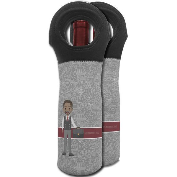 Lawyer / Attorney Avatar Wine Tote Bag - MAIN