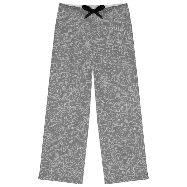 Custom Lawyer / Attorney Avatar Womens Pajama Pants - XS