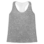 Lawyer / Attorney Avatar Womens Racerback Tank Top - Large