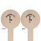 Lawyer / Attorney Avatar Wooden 6" Food Pick - Round - Double Sided - Front & Back
