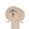 Lawyer / Attorney Avatar Wooden 6" Food Pick - Round - Single Sided - Front & Back