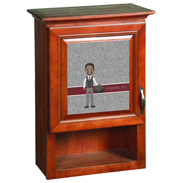 Lawyer / Attorney Avatar Wooden Cabinet Decal (Medium)