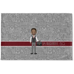 Lawyer / Attorney Avatar Woven Mat (Personalized)