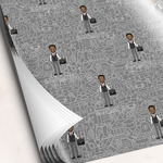 Lawyer / Attorney Avatar Wrapping Paper Sheets - Single-Sided - 20" x 28" (Personalized)