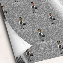 Lawyer / Attorney Avatar Wrapping Paper Sheets (Personalized)