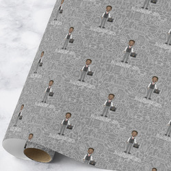 Lawyer / Attorney Avatar Wrapping Paper Roll - Large (Personalized)