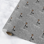 Lawyer / Attorney Avatar Wrapping Paper Roll - Medium (Personalized)