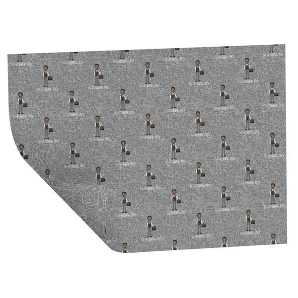Lawyer / Attorney Avatar Wrapping Paper Sheet - Double Sided - Folded
