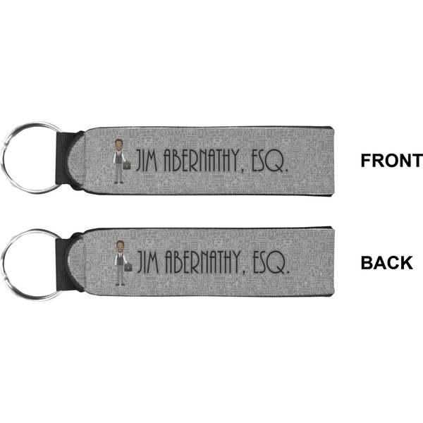 Lawyer / Attorney Avatar Wristlet (Front + Back)