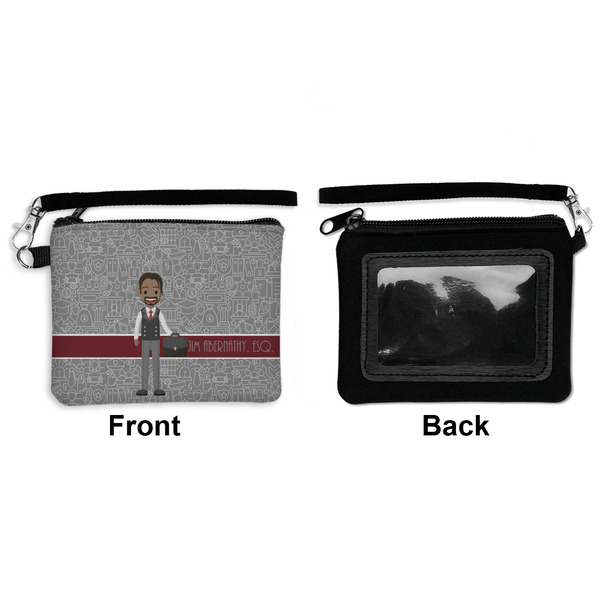 Lawyer / Attorney Avatar Wristlet ID Cases - Front & Back