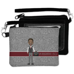 Lawyer / Attorney Avatar Wristlet ID Case w/ Name or Text