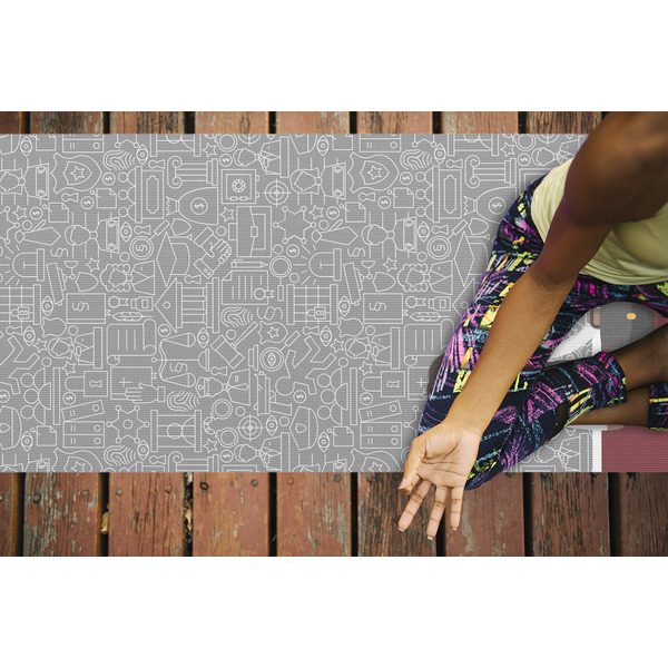 Lawyer / Attorney Avatar Yoga Mats - LIFESTYLE