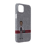 Lawyer / Attorney Avatar iPhone Case - Plastic - iPhone 14 (Personalized)