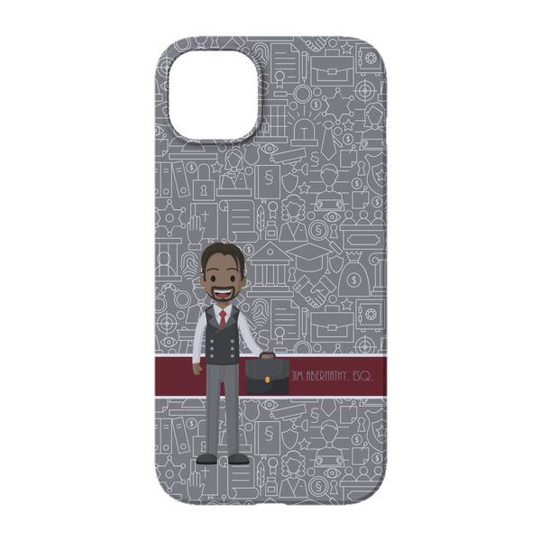 Lawyer / Attorney Avatar iPhone 14 Case - Back