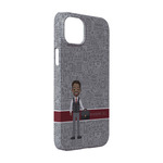 Lawyer / Attorney Avatar iPhone Case - Plastic - iPhone 14 Pro (Personalized)