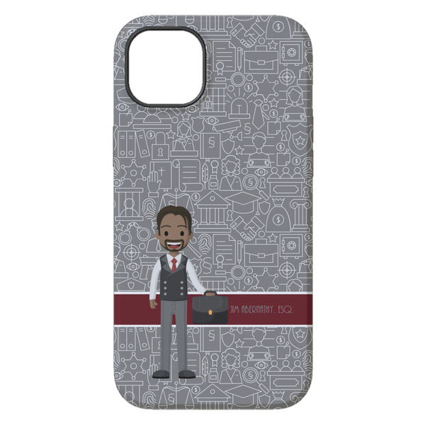 Lawyer / Attorney Avatar iPhone 14 Pro Max Tough Case - Back