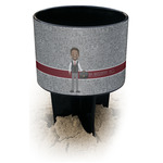 Lawyer / Attorney Avatar Black Beach Spiker Drink Holder (Personalized)