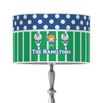 Football 12" Drum Lamp Shade - Poly-film (Personalized)